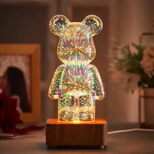 Lamps |   3D Firework Bear Light Luminous Atmosphere Table Lamp Night Light Cute Gift For Her Home & Living Lamps