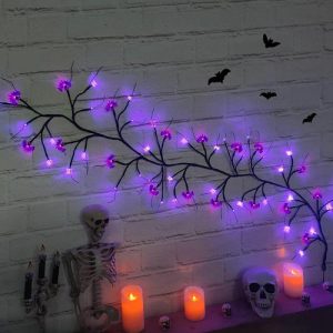 Lamps |   Bat Pumpkin Cane Night Lights Funny Gift For Halloween Home & Living Lamps