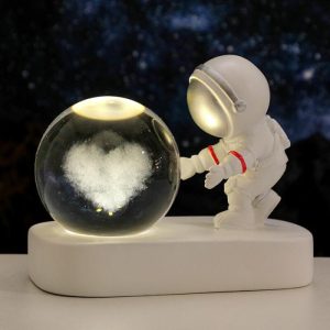 Lamps |   Creative Crystal Ball Night Light Astronaut Base Special Design Gift For Your Love Home & Living Lamps