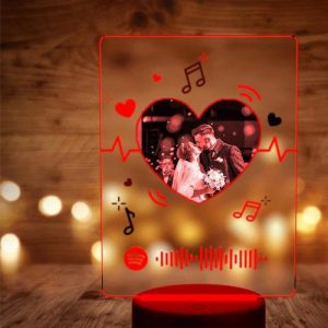 Lamps |   Custom Spotify Plaque Song And Photo Lamp For Lover-With 7 Colors Home & Living Lamps