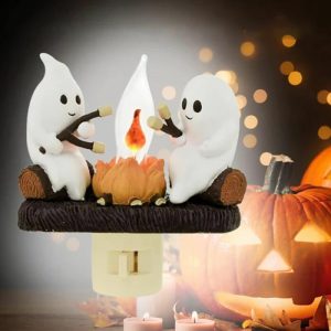 Lamps |   Ghost Campfire Flickering Night Light Creative Gift For Halloween Home & Living Lamps