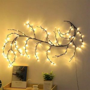 Lamps |   Led Bendable Rattan Light Creative Decor Gift For Family Home & Living Lamps