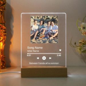 Lamps |   Personalized Acrylic Plaque Picture Lamp Best And Exquisite Gift For Friends Home & Living Lamps