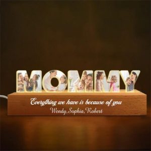 Lamps |   Personalized Led Letter Light Custom Photo Warming Mother’s Day Gift Home & Living Lamps