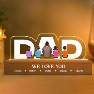 Lamps |   Personalized Led Letter Lights Optional Kid-Style Fun Father’s Day Gift Home & Living Lamps