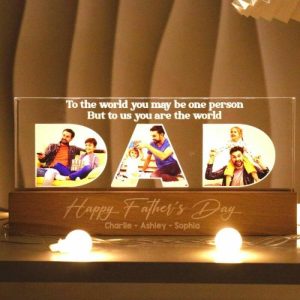 Lamps |   Personalized Led Light Custom Photo Warm Father’s Day Gift Home & Living Lamps