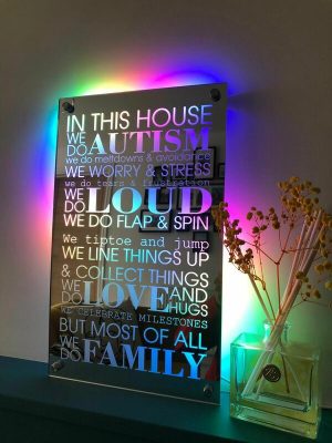 Lamps |   Personalized Led Mirror Lamp Cool Gift For Friends Home & Living Lamps