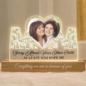 Lamps |   Personalized Mom Letter Lamp Customized Photo Warm Mother’s Day Gift Home & Living Lamps