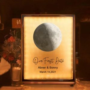 Lamps |   Personalized Moon Phase Picture Mirror Lamp Best Gift For Couples Home & Living Lamps