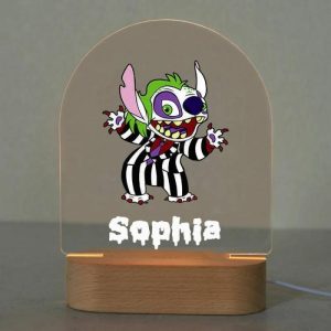 Lamps |   Personalized Name Night Light With Ghost Pattern Creative Gift For Halloween Home & Living Lamps