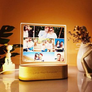 Lamps |   Personalized Photo Acrylic Lamp For Couple Home & Living Lamps