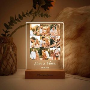 Lamps |   Personalized Picture Acrylic Lamp Best And Stylish Gift For Valentine’s Day Home & Living Lamps