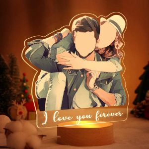 Lamps |   Personalized Picture Acrylic Lamp Precious And Exquisite Present For Sweet Couples Home & Living Lamps