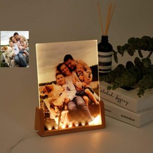 Lamps |   Personalized Picture Acrylic Lamp Precious Present For Family Home & Living Lamps