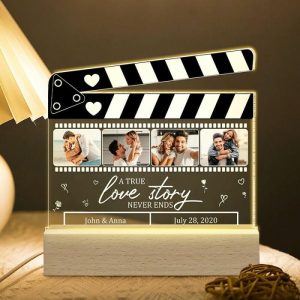 Lamps |   Personalized Picture Acrylic Lamp With Creative Design Perfect Valentine’s Day Gift Home & Living Lamps