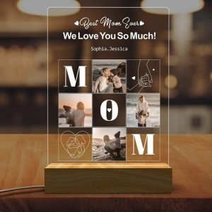 Lamps |   Personalized Picture Acrylic Lamp With Hands Pattern Best Mother’s Day Gift Home & Living Lamps