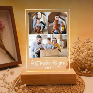 Lamps |   Personalized Picture And Engraving Lamp Simple Present For Family Home & Living Lamps