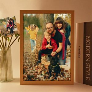 Lamps |   Personalized Picture Frame Lamp Perfect Gift For Family Home & Living Lamps