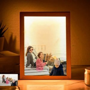 Lamps |   Personalized Picture Frame Lamp Wonderful Gift For Mother Home & Living Lamps