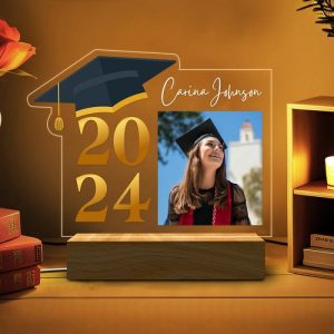 Lamps |   Personalized Picture Night Light With Custom Name Perfect Gift For Teen Home & Living Lamps