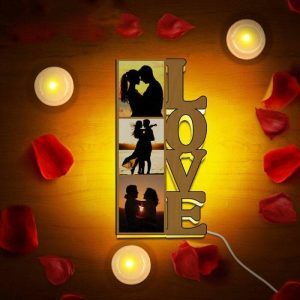 Lamps |   Personalized Picture Night Light With Love Precious Present For Valentine’s Day Home & Living Lamps