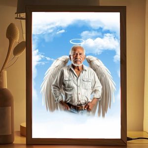 Lamps |   Personalized Picture Night Light With Wings Pattern Wonderful Gift For Family Home & Living Lamps