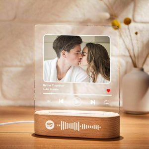 Lamps |   Spotify Plaque Custom With Song And Photo Acrylic Music Night Light Home & Living Lamps