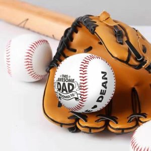 Ornaments |   Custom Baseball Novelty Baseball Gift For Sports-Loving Dad Home & Living Ornaments