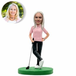 Ornaments |   Custom Bobblehead A Gift For Her From Golfing On The Green Home & Living Ornaments