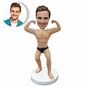 Ornaments |   Custom Bobblehead Bodybuilding Gift For Him Home & Living Ornaments