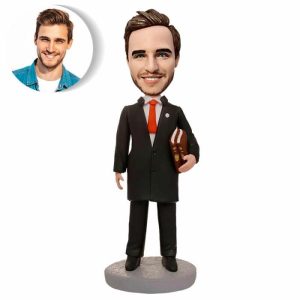 Ornaments |   Custom Bobblehead Gifts For Lawyers Home & Living Ornaments