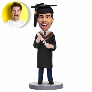 Ornaments |   Custom Bobblehead Graduation Gift For Him Home & Living Ornaments