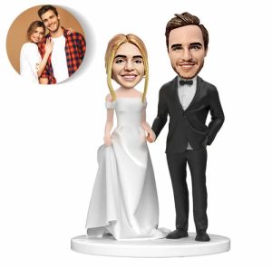 Ornaments |   Custom Bobblehead Romantic Wedding Gift Home & Living Ornaments