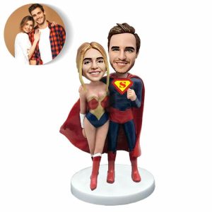 Ornaments |   Custom Bobblehead Withcouple Wearing Cloaks Gifts For Loved Ones Home & Living Ornaments