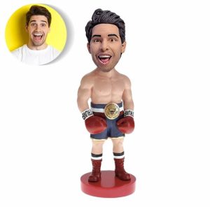 Ornaments |   Custom Bobbleheads For Boxing Athletes Home & Living Ornaments