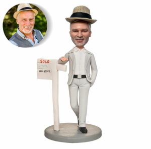 Ornaments |   Custom Bobbleheads For House Salesmen Home & Living Ornaments