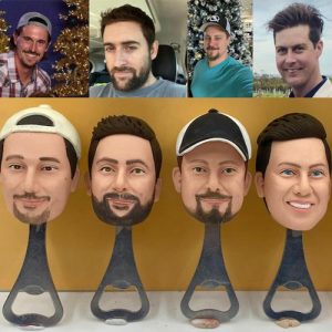 Ornaments |   Custom Head Bottle Opener Fun Gift For Friends Home & Living Ornaments