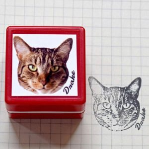 Ornaments |   Custom Pet Stamp Add Pet Photo And Name Gift For Pet Lovers Home & Living Beige