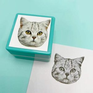 Ornaments |   Custom Pet Stamp Cute Gifts For Pet Lovers Home & Living Beige