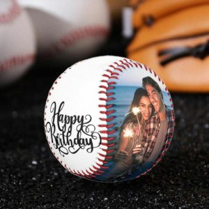 Ornaments |   Custom Photo Baseball Birthday Gift For Friend Home & Living Ornaments