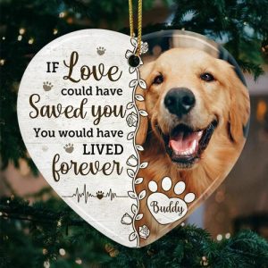 Ornaments |   Custom Photo You Would Have Lived Forever Memorial Personalized Custom Ornament Home & Living Ornaments