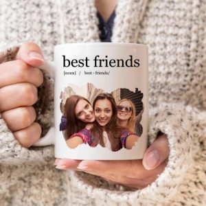 Ornaments |   Custom Picture Mug Cherished Gift For Best Friends Home & Living Ornaments