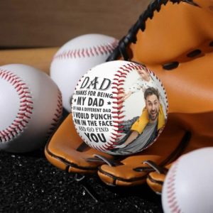 Ornaments |   Customized Baseball Add Photo Exclusive Gift For Dad Home & Living Ornaments