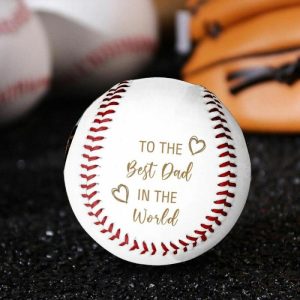 Ornaments |   Customized Baseball Add Photos Father’s Day Gifts For Dad Home & Living Ornaments