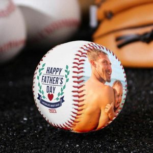 Ornaments |   Customized Baseball Add Photos Father’s Day Gifts For Dad Home & Living Ornaments