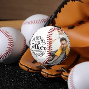 Ornaments |   Customized Baseball Gifts Add Photo Fathers Day Gifts Home & Living Ornaments