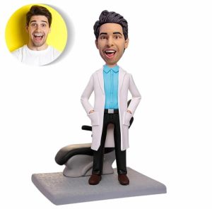 Ornaments |   Customized Bobblehead For Doctor In Scrubs Home & Living Ornaments