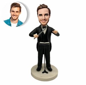 Ornaments |   Customized Bobblehead For Male Music Conductor Home & Living Ornaments