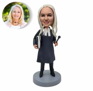 Ornaments |   Customized Bobblehead Gift For Female Judge Home & Living Ornaments