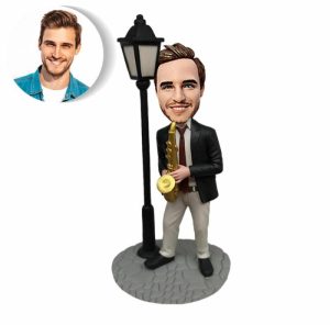 Ornaments |   Customized Bobblehead Gift For Freelance Performer Home & Living Ornaments